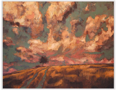 North Dakota Clouds / Gosia Podosek Original.