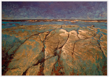 Low Tide in Kaikoura / Gosia Podosek Original.